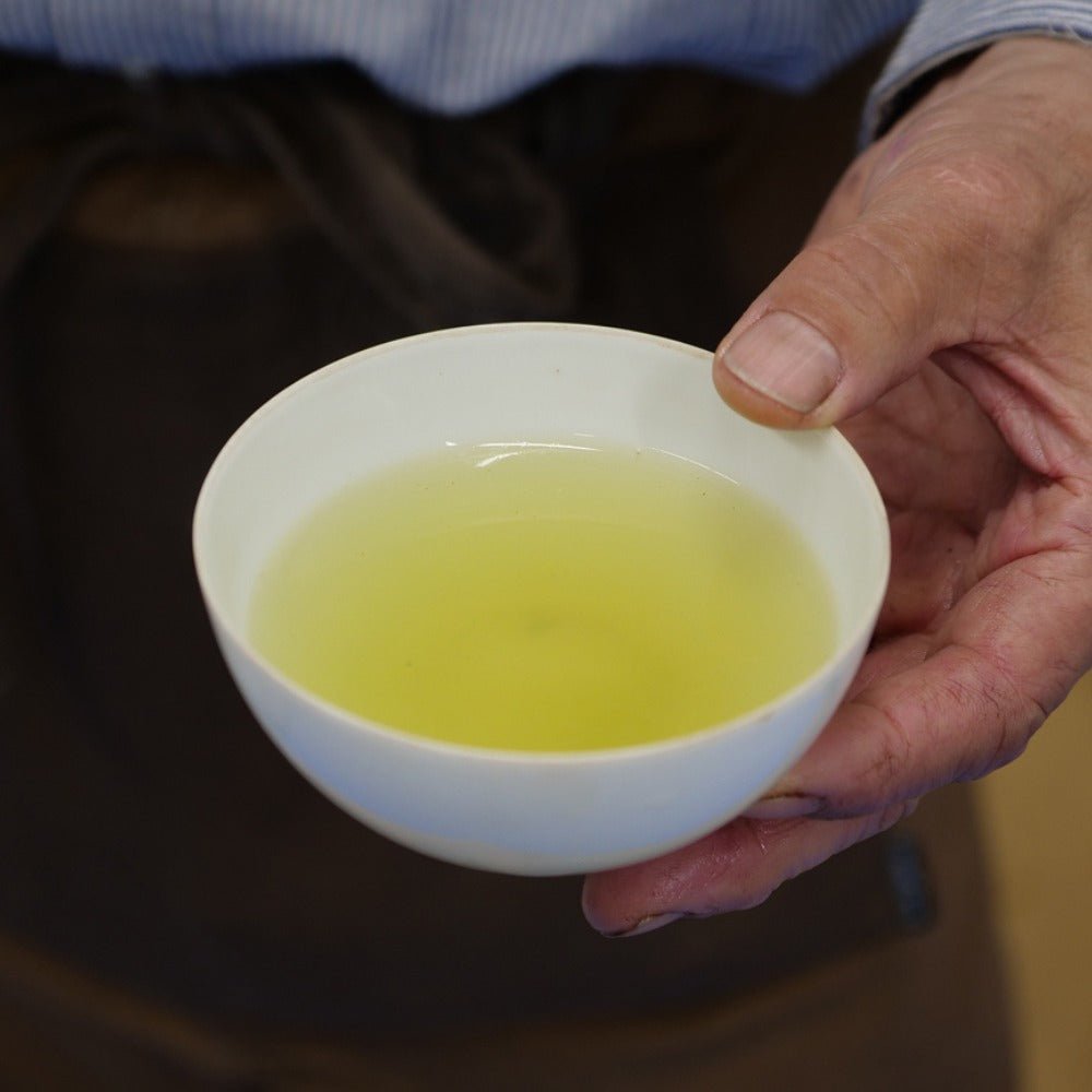 Der Aufguss des Sakura no Sencha.