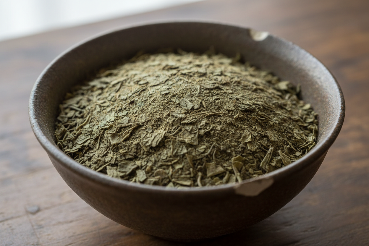alter und abgestandener grüner tee