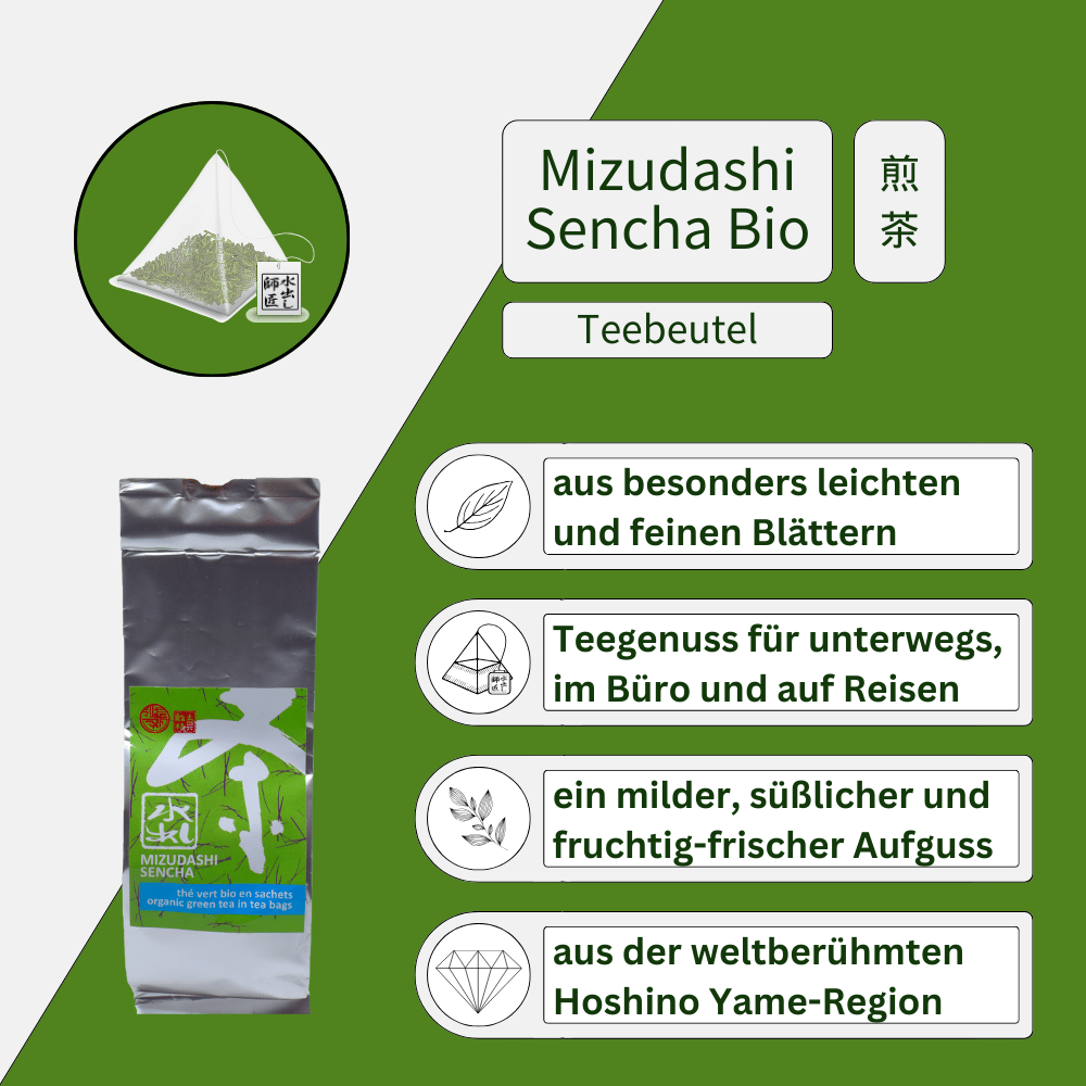 Sencha Mizudashi BIO - Mizudashi Masters